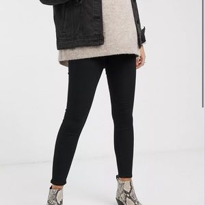 TOPSHOP MATERNITY HIGH WAIST ANKLE GRAZER